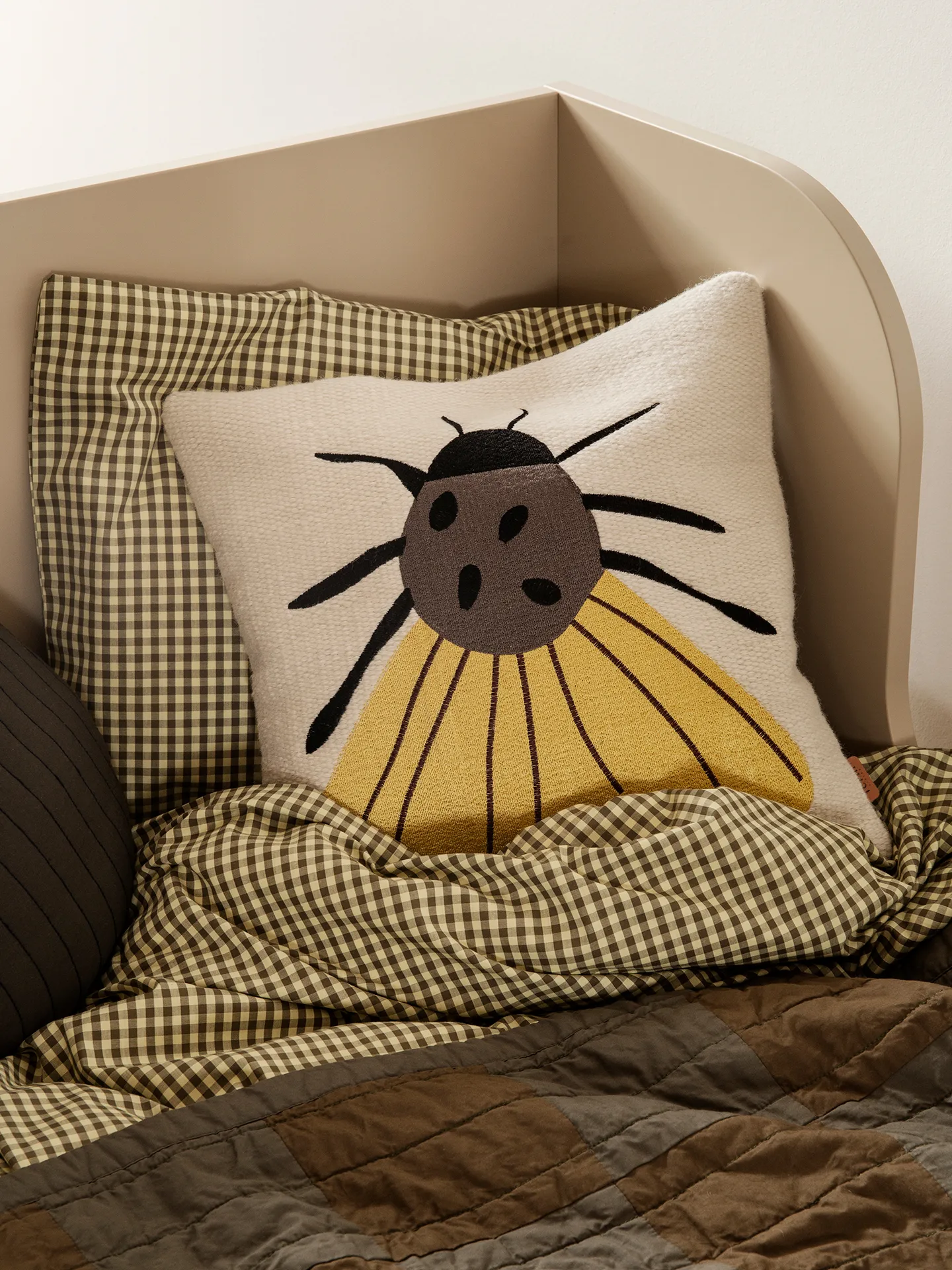 Forest brodert pute 40 x 40 cm, Moth Ferm Living