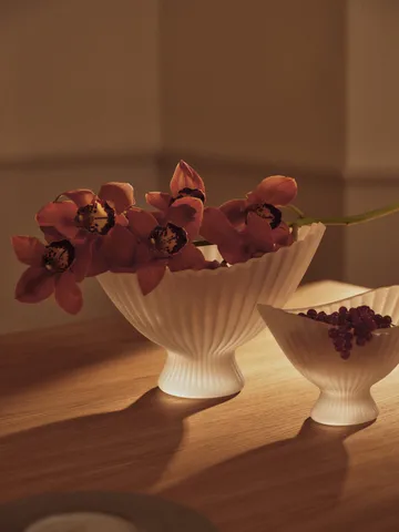 Fountain skål 19 cm - Frosted - Ferm Living