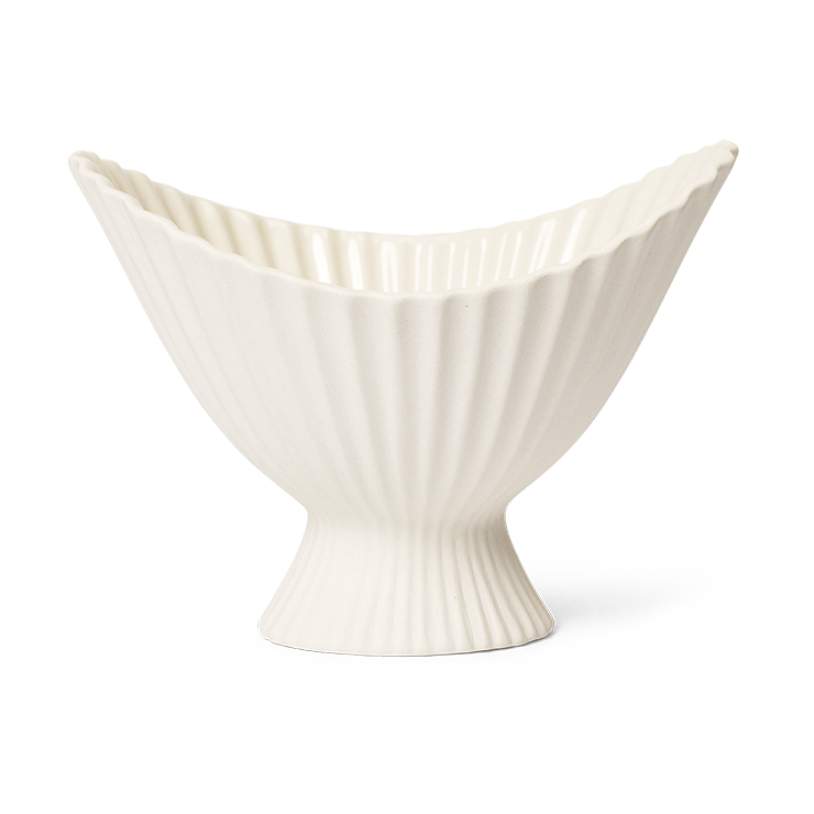 Ferm Living Fountain skål 19 cm Off-white
