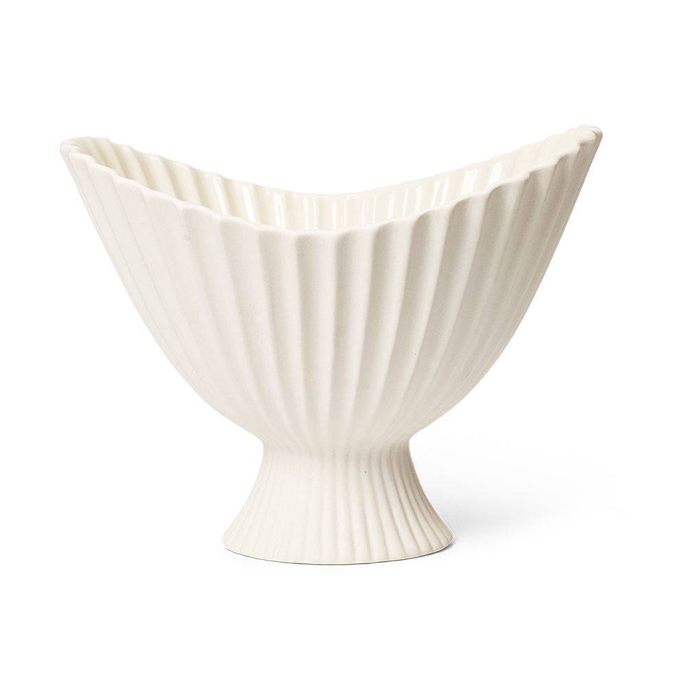 Ferm Living Fountain skål 28 cm Off-white