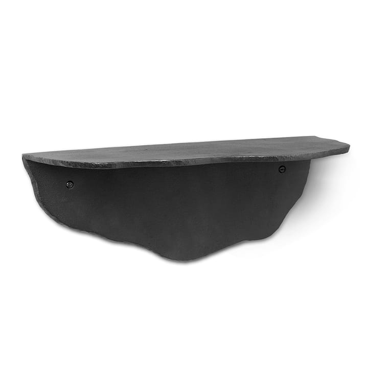 Fracture hylle - Svart aluminium - Ferm Living