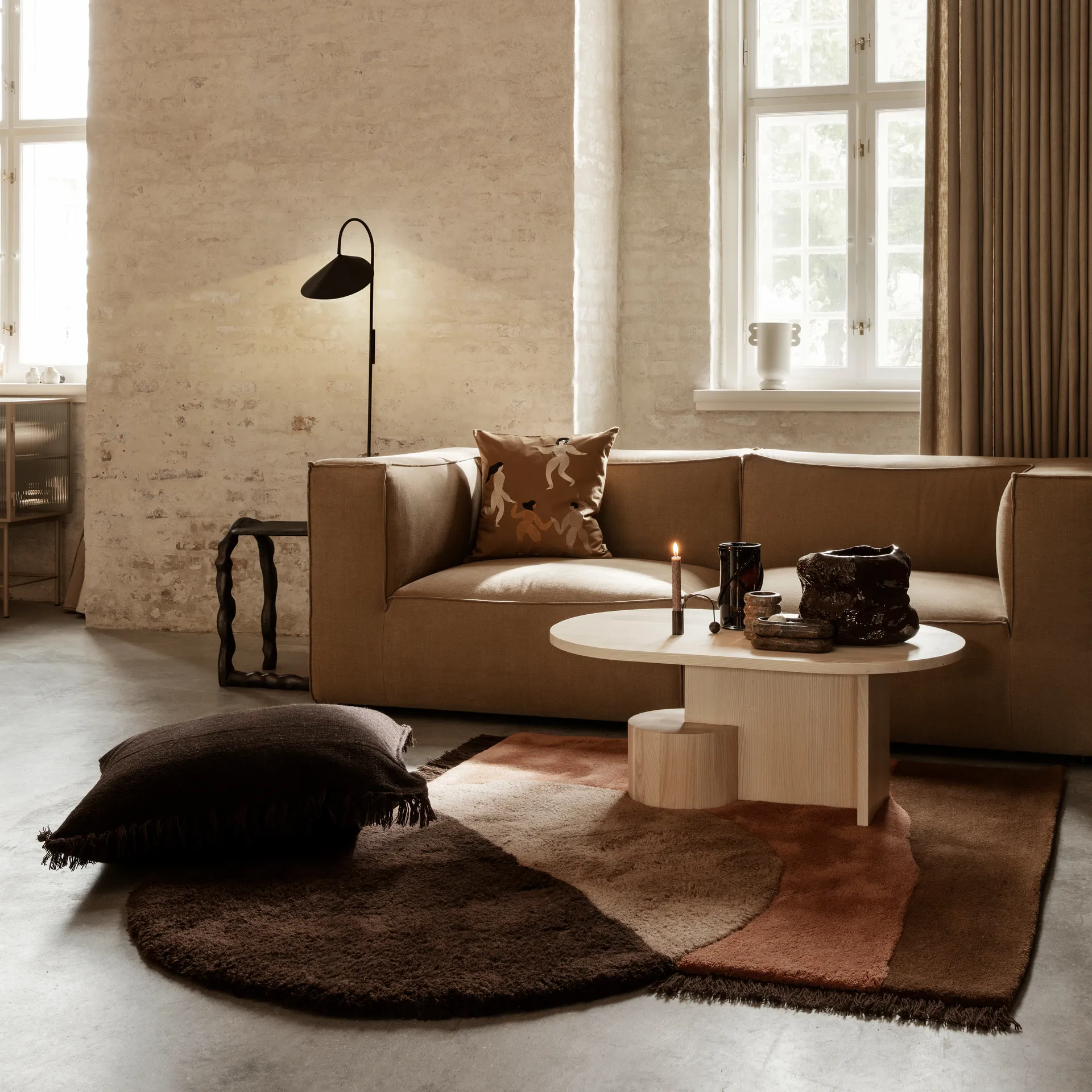 Free pute 50x50 cm, Sugar kelp Ferm Living