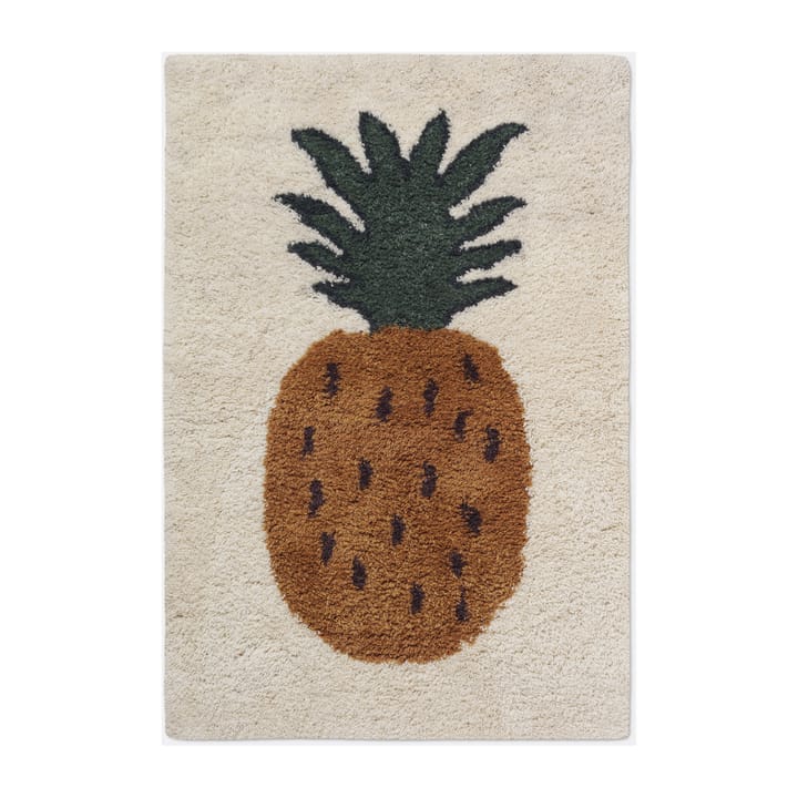 Fruiticana teppe L 120 x 180 cm - Pineapple - ferm LIVING