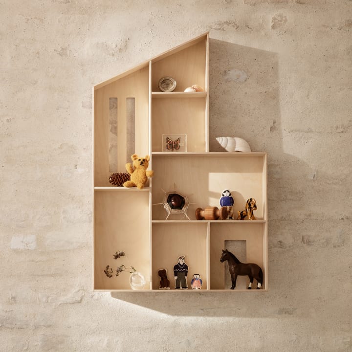Funkishus miniatyr hylle, Natural Ferm Living