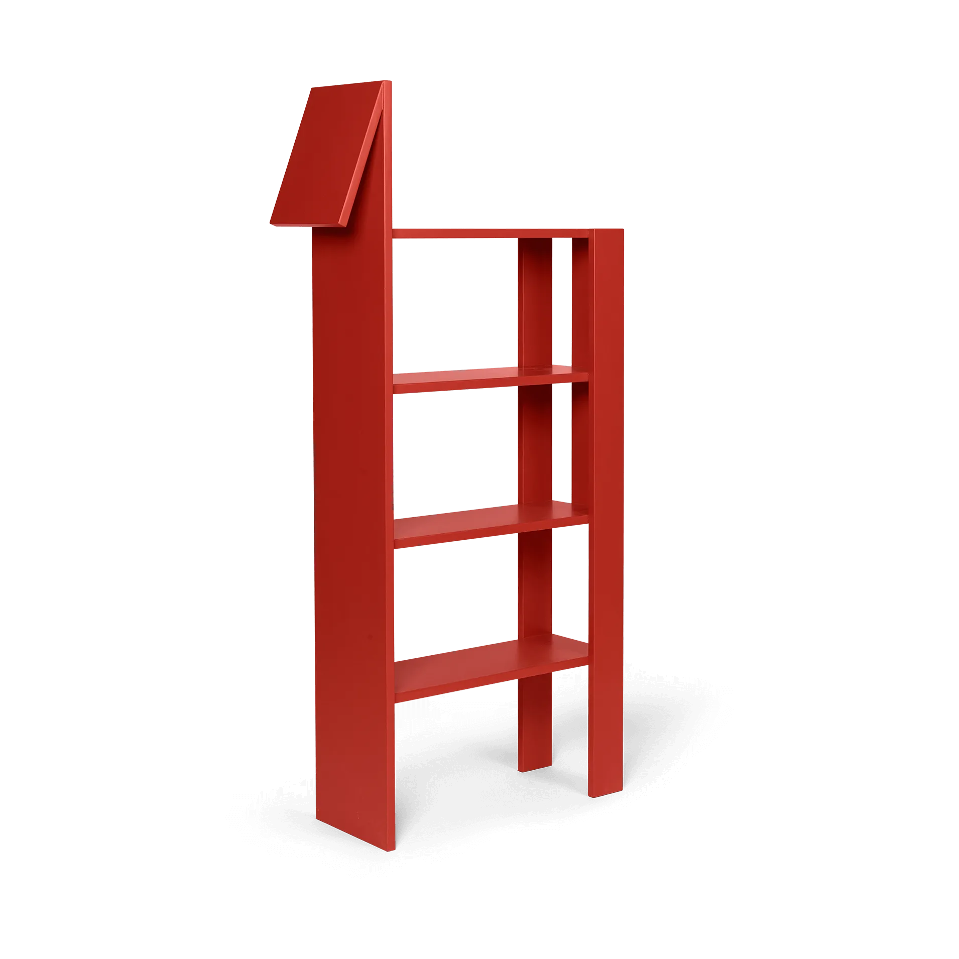 Giraffe bokhylle 69x140 cm, Poppy Red Ferm Living