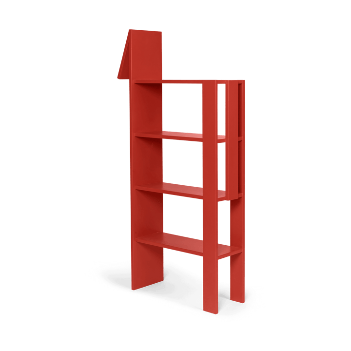 Giraffe bokhylle 69x140 cm, Poppy Red Ferm Living
