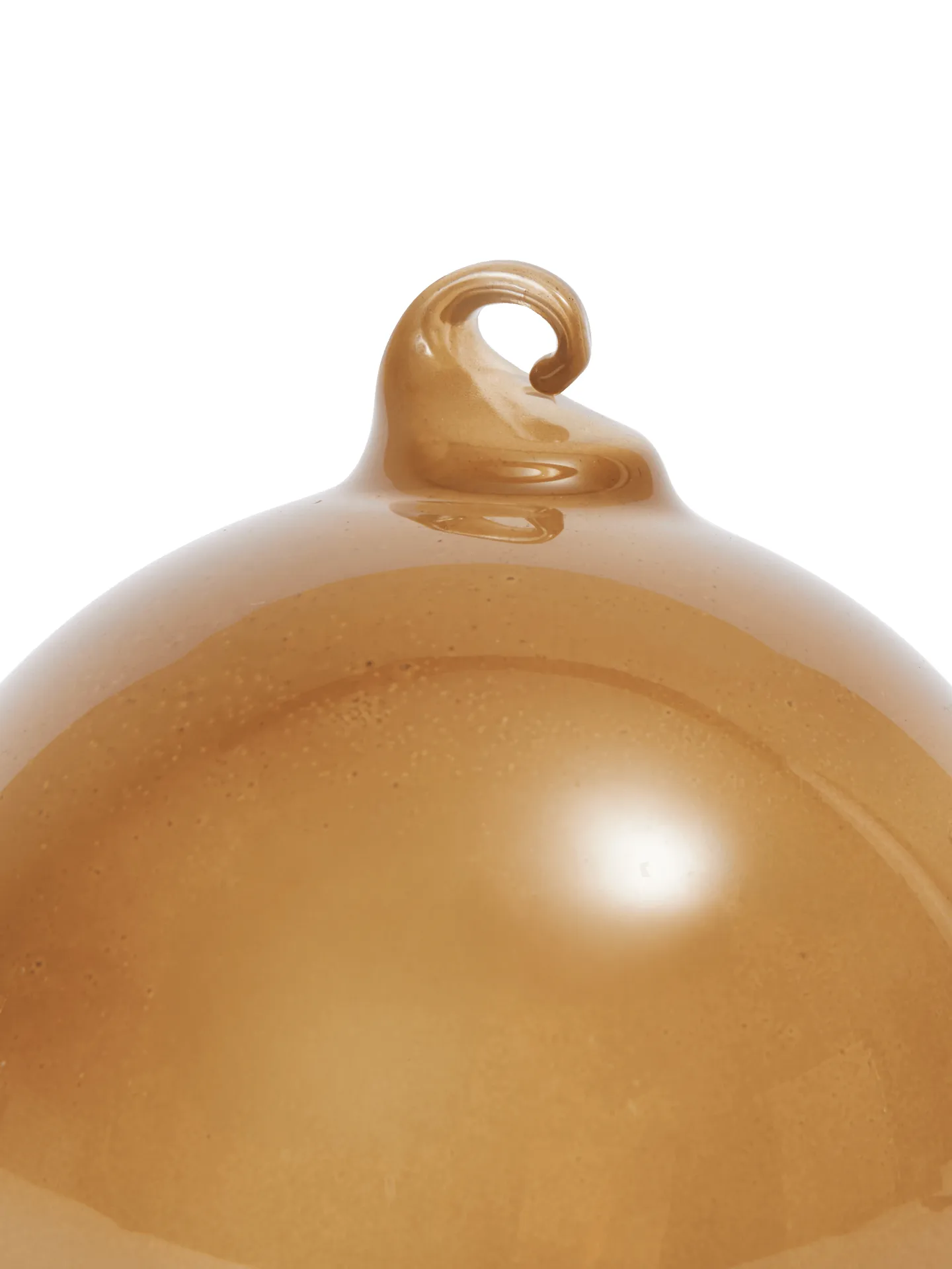 Glasskule julkulor L Ø10 cm 3 deler, Roseate Opaque Ferm Living