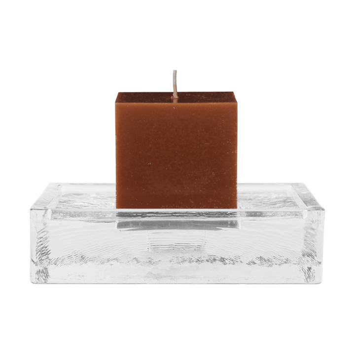 Gradia lysestake square 16x16 cm, Clear Ferm Living