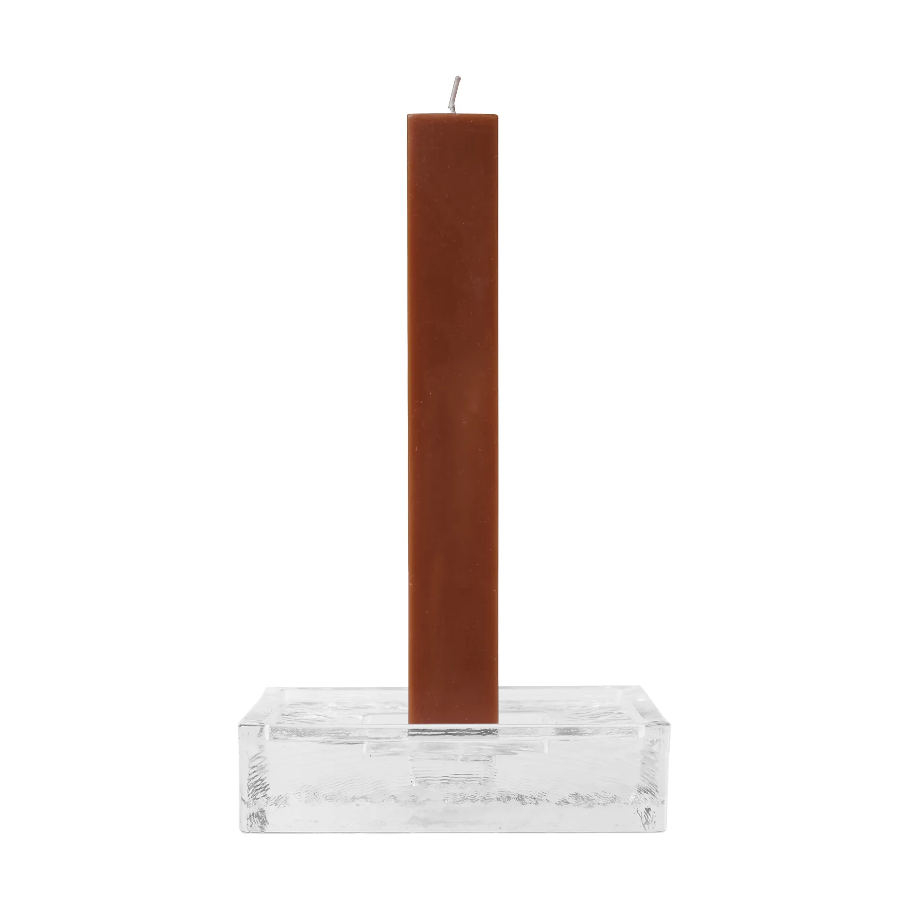 Gradia lysestake square 16x16 cm, Clear Ferm Living