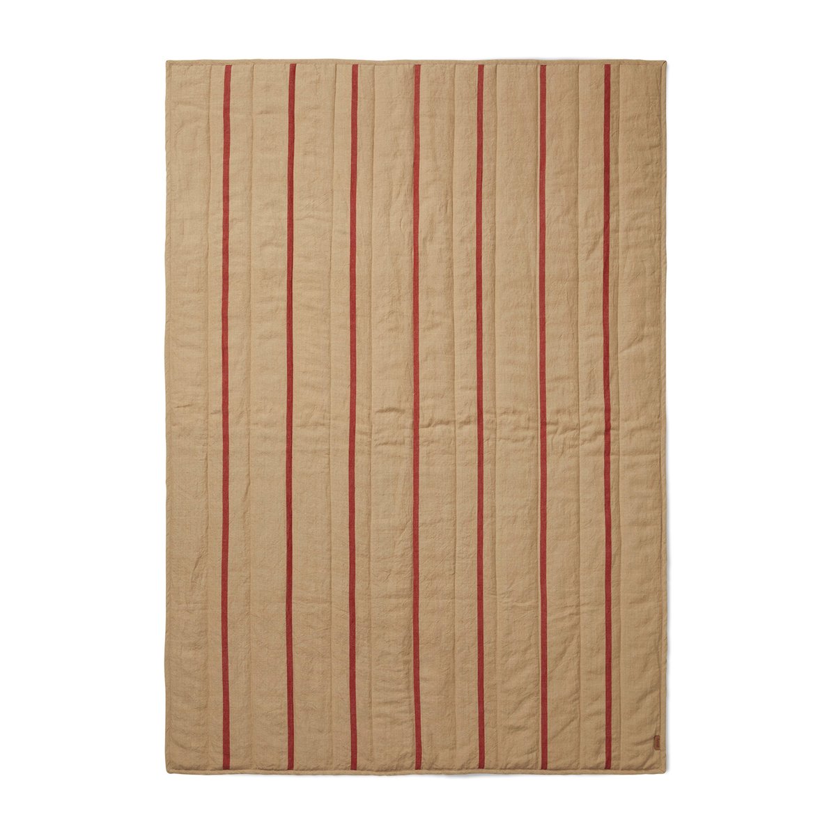 Bilde av ferm LIVING Grand pledd 120x170 cm Camel-red