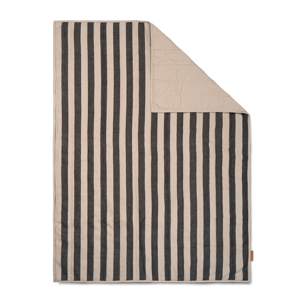 Bilde av Ferm Living Grand pledd 120x170 cm Sand-black