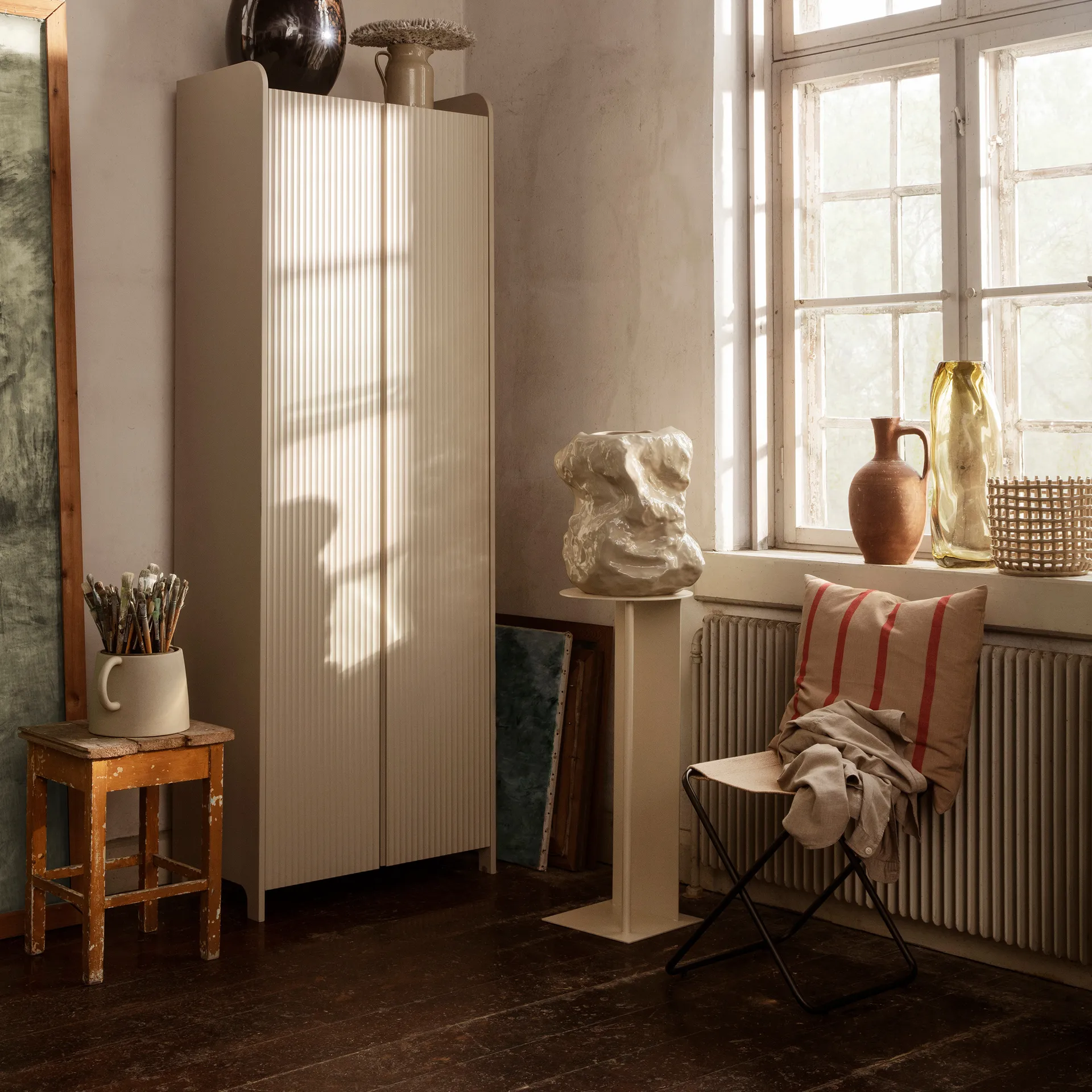 Grand pute 50x50 cm, Camel-red Ferm Living