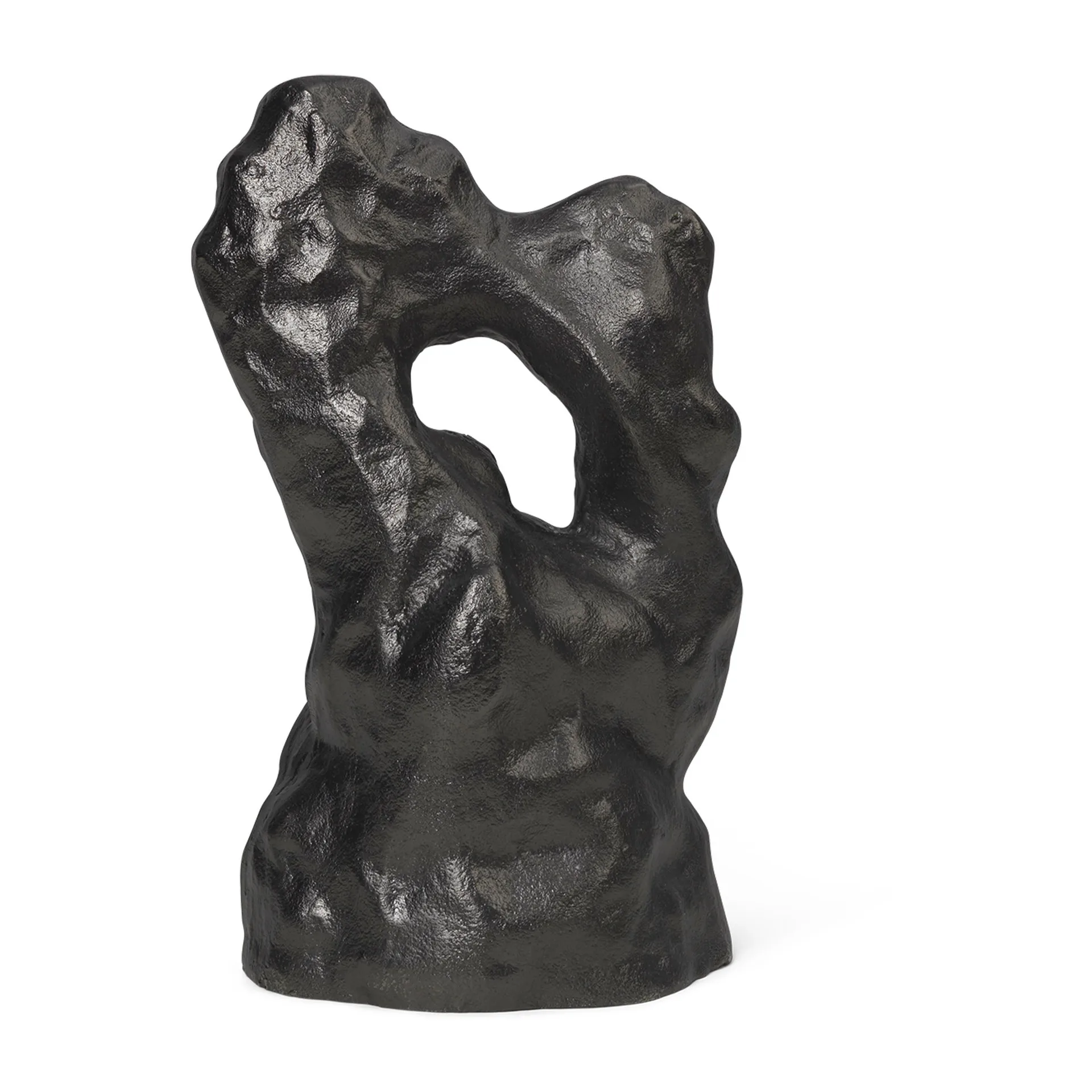 Grotto skulptur, Blackened Aluminium Ferm Living