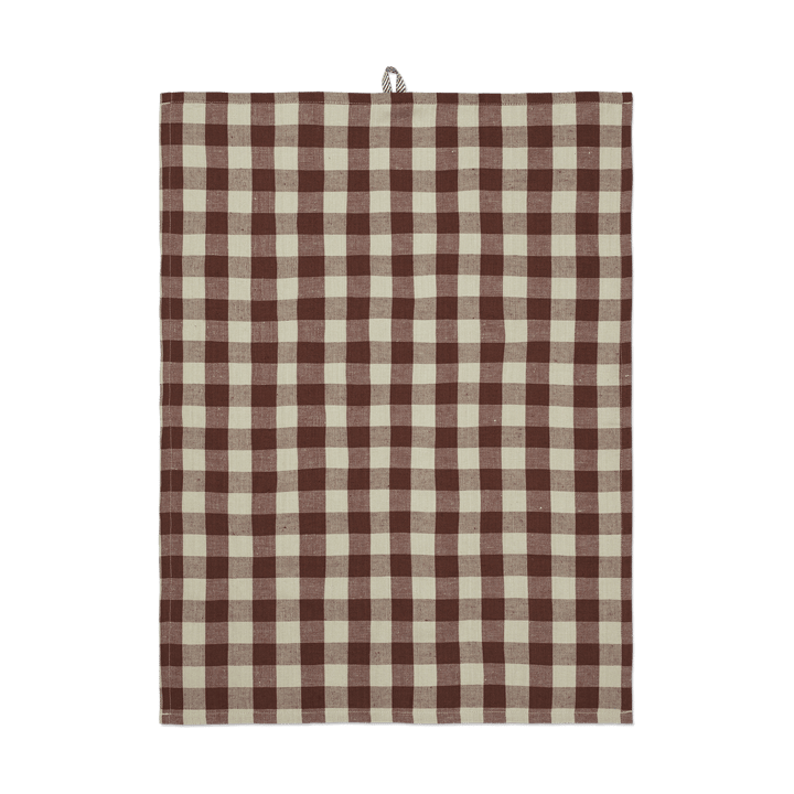 Hale kjøkkenhåndkle 50x70 cm - Cinnamon-grey green - Ferm LIVING