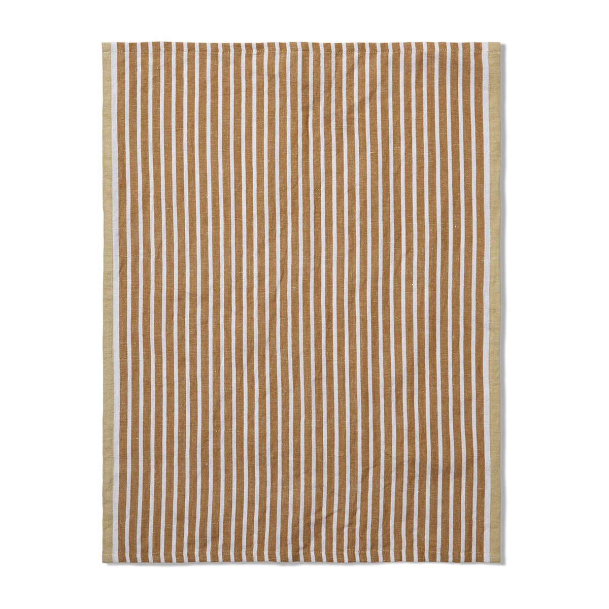 Ferm Living Hale kjøkkenhåndkle 50x70 cm Golden brown-silver fern