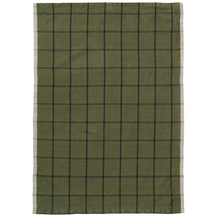Hale kjøkkenhåndkle 50x70 cm - Green-black - Ferm Living