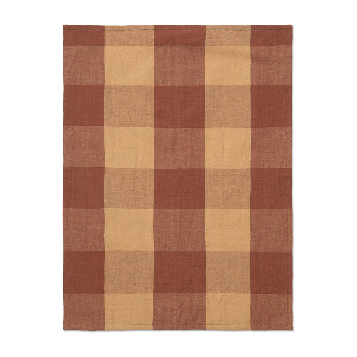 Ferm Living Hale kjøkkenhåndkle 50x70 cm Peach-spice red