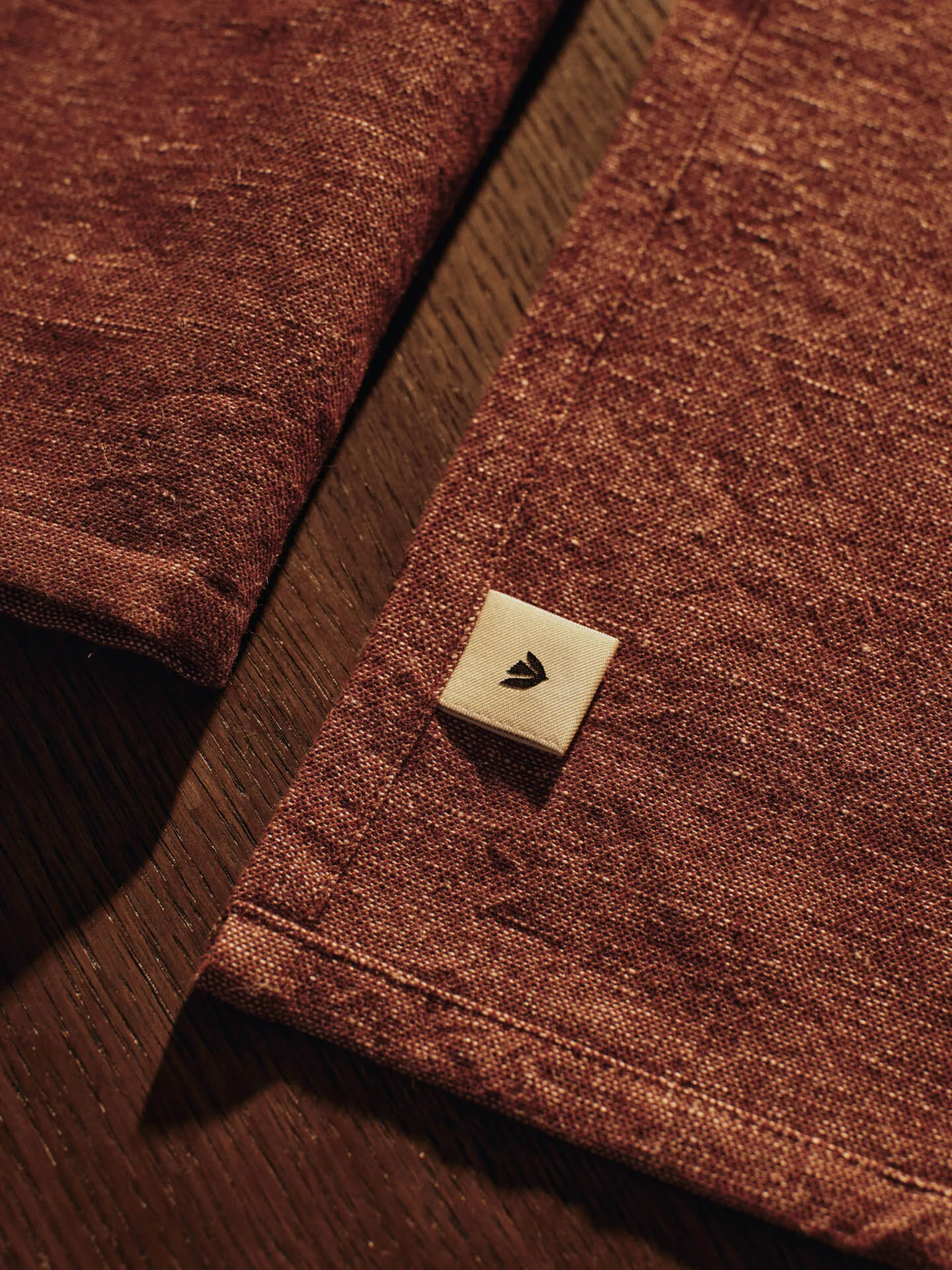 Hale serviett 4-pk, Chestnut, 35x35 cm Ferm Living