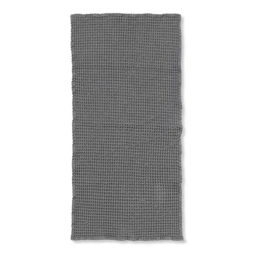 Håndkle økologisk bomull grå - 50x100 cm - Ferm Living