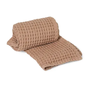 Håndkle økologisk bomull tan - 50x100 cm - Ferm Living