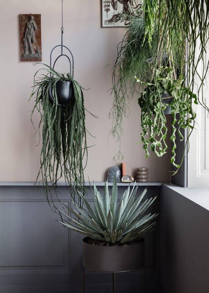 Hanging deco pot hengende potte Ø18.5 cm, Sort Ferm Living
