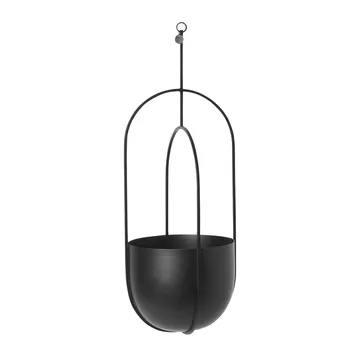 Hanging deco pot hengende potte Ø18.5 cm - Sort - Ferm Living