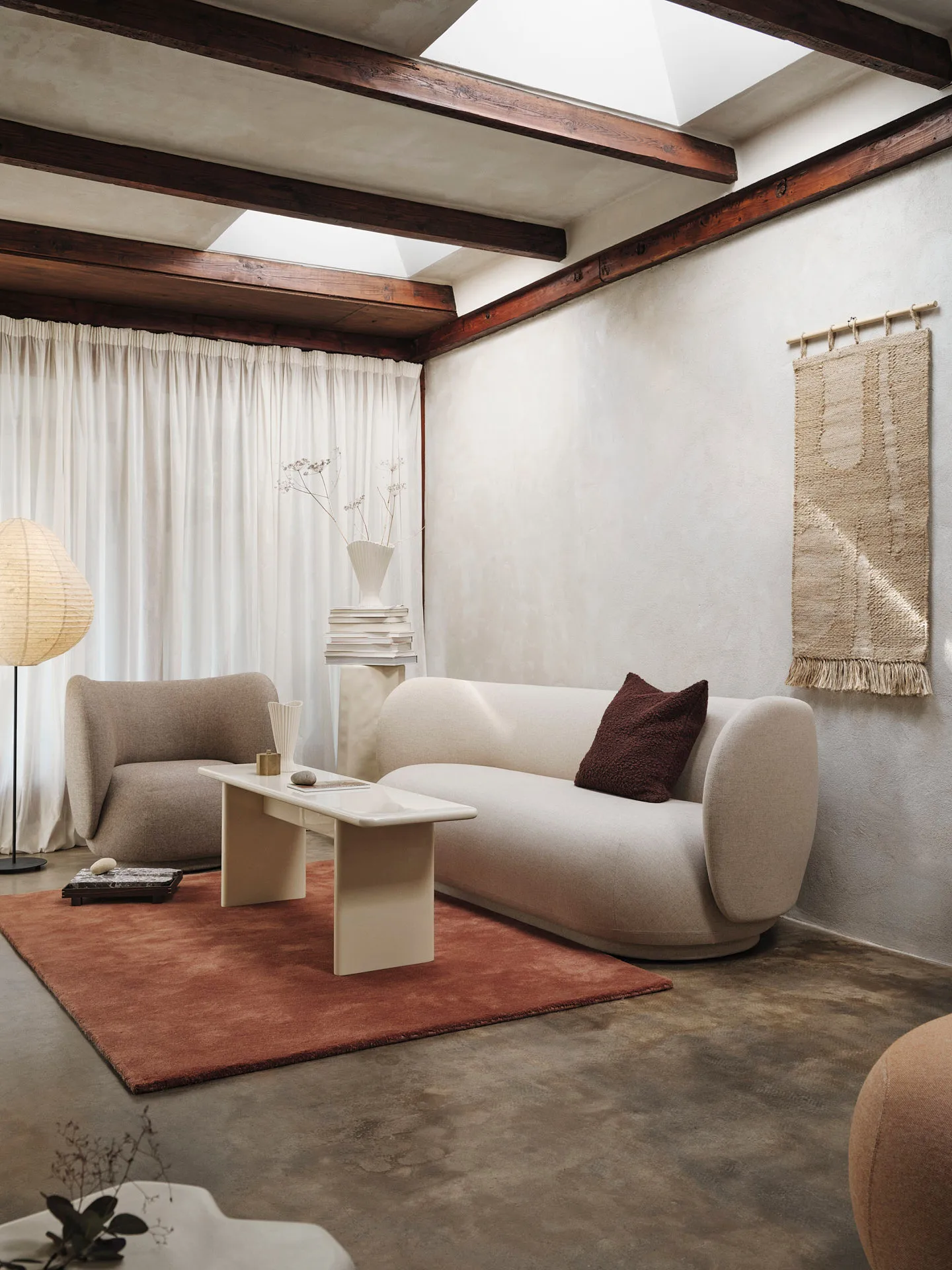 Harvest veggdekorasjon 50x100 cm, Natural Ferm Living