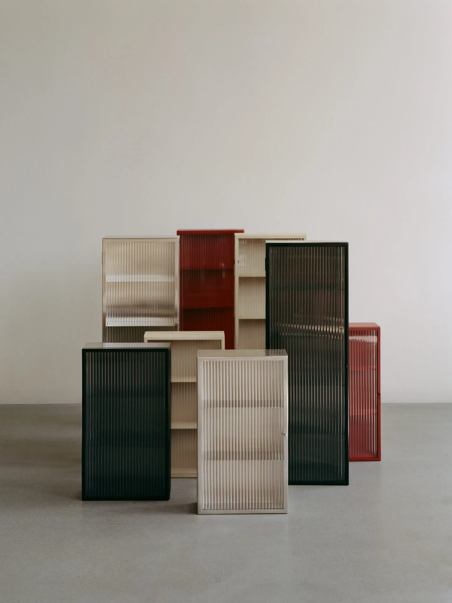 Haze veggskap 35x100 cm, Black Ferm Living