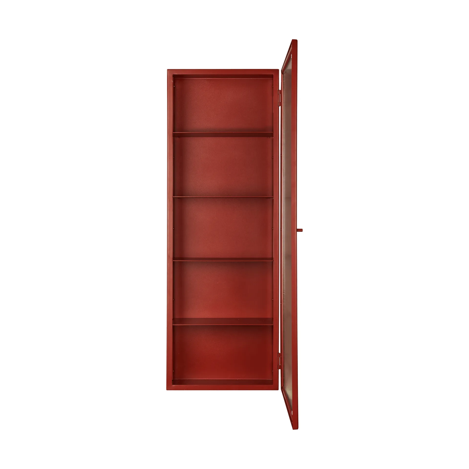 Haze veggskap 35x100 cm, Oxide red Ferm Living