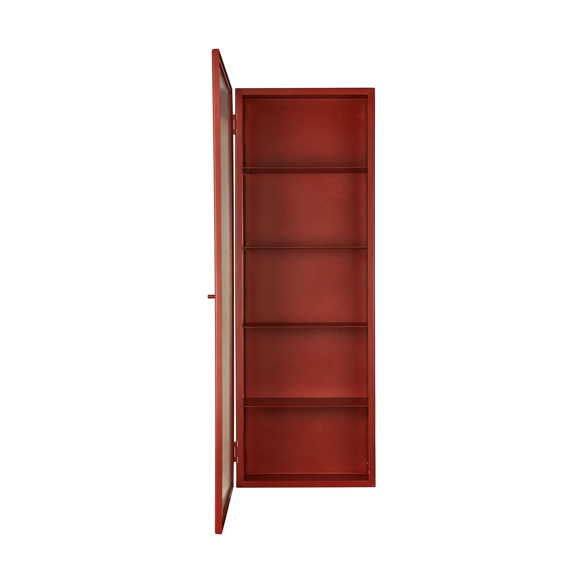 Haze veggskap 35x100 cm, Oxide red Ferm Living