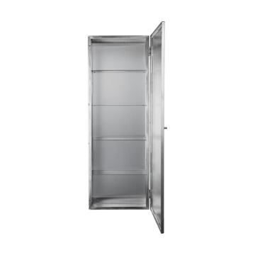 Haze veggskap 35x100 cm - Stainless steel - Ferm Living