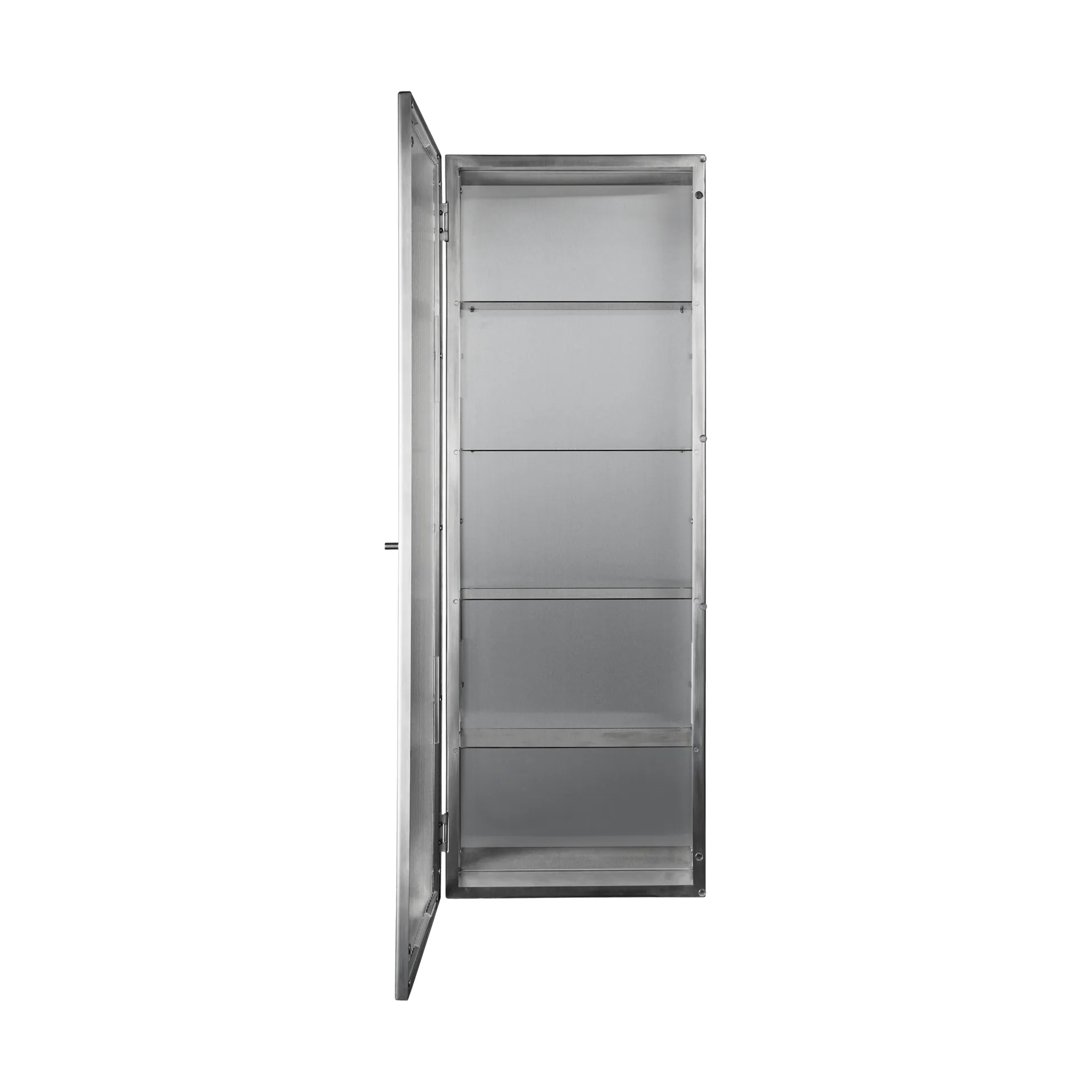 Haze veggskap 35x100 cm, Stainless steel Ferm Living