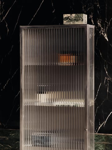 Haze veggskap 35x100 cm - Stainless steel - Ferm Living