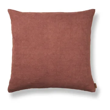 Heavy Lin pute 50 x 50 cm - Berry Red - Ferm Living