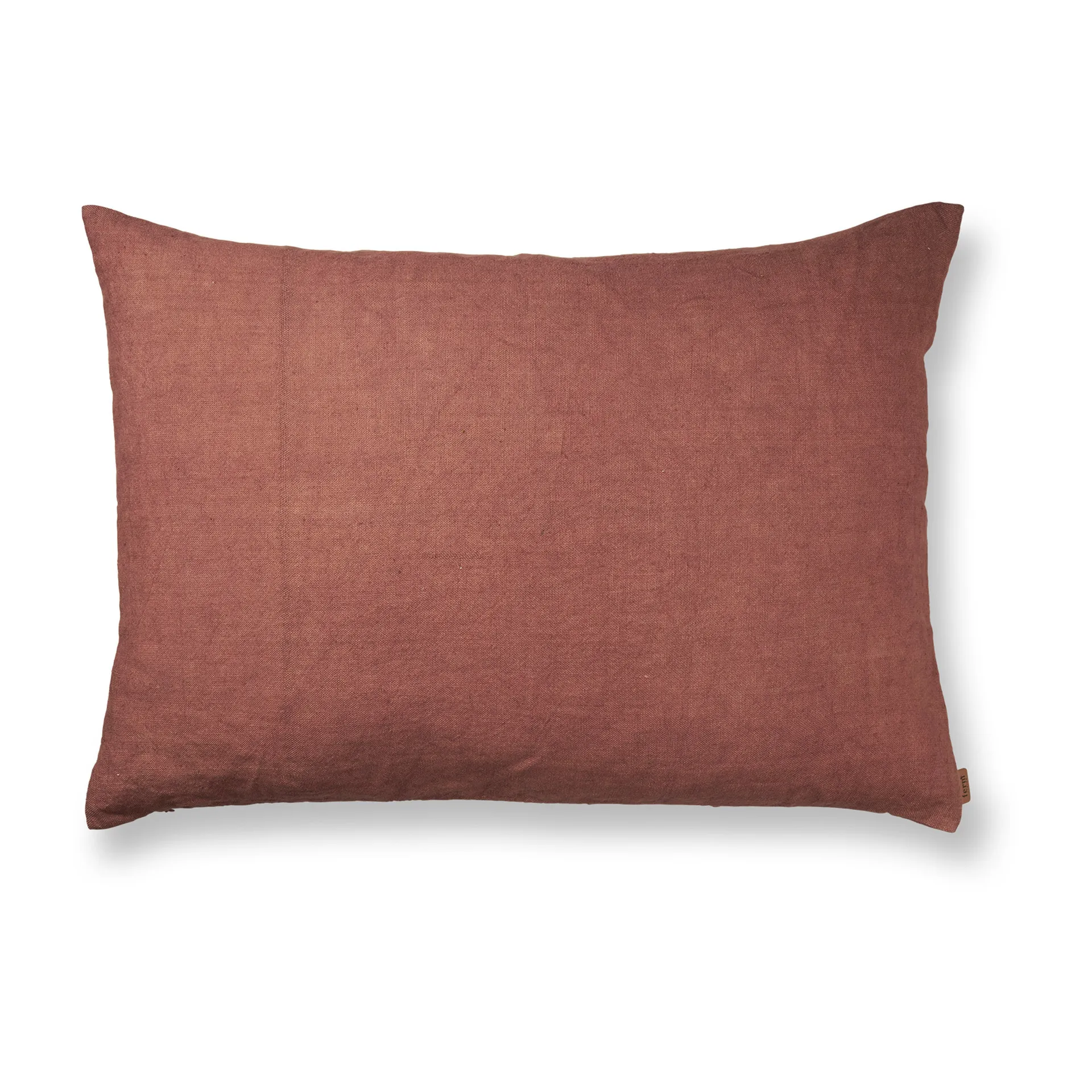 Heavy Lin pute 60 x 80 cm, Berry Red Ferm Living