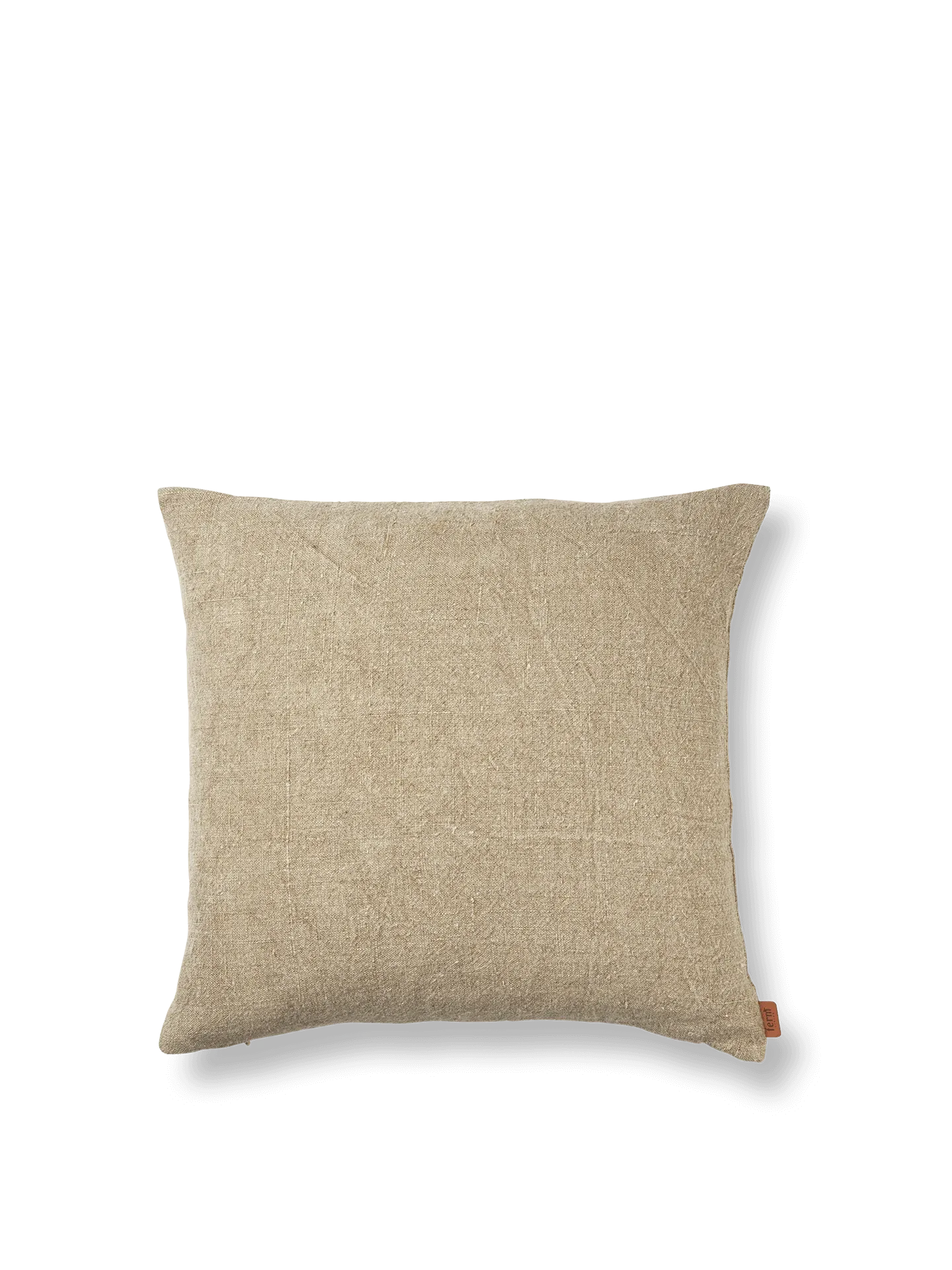 Heavy putetrekk 50x50 cm Linen, Natur Ferm Living