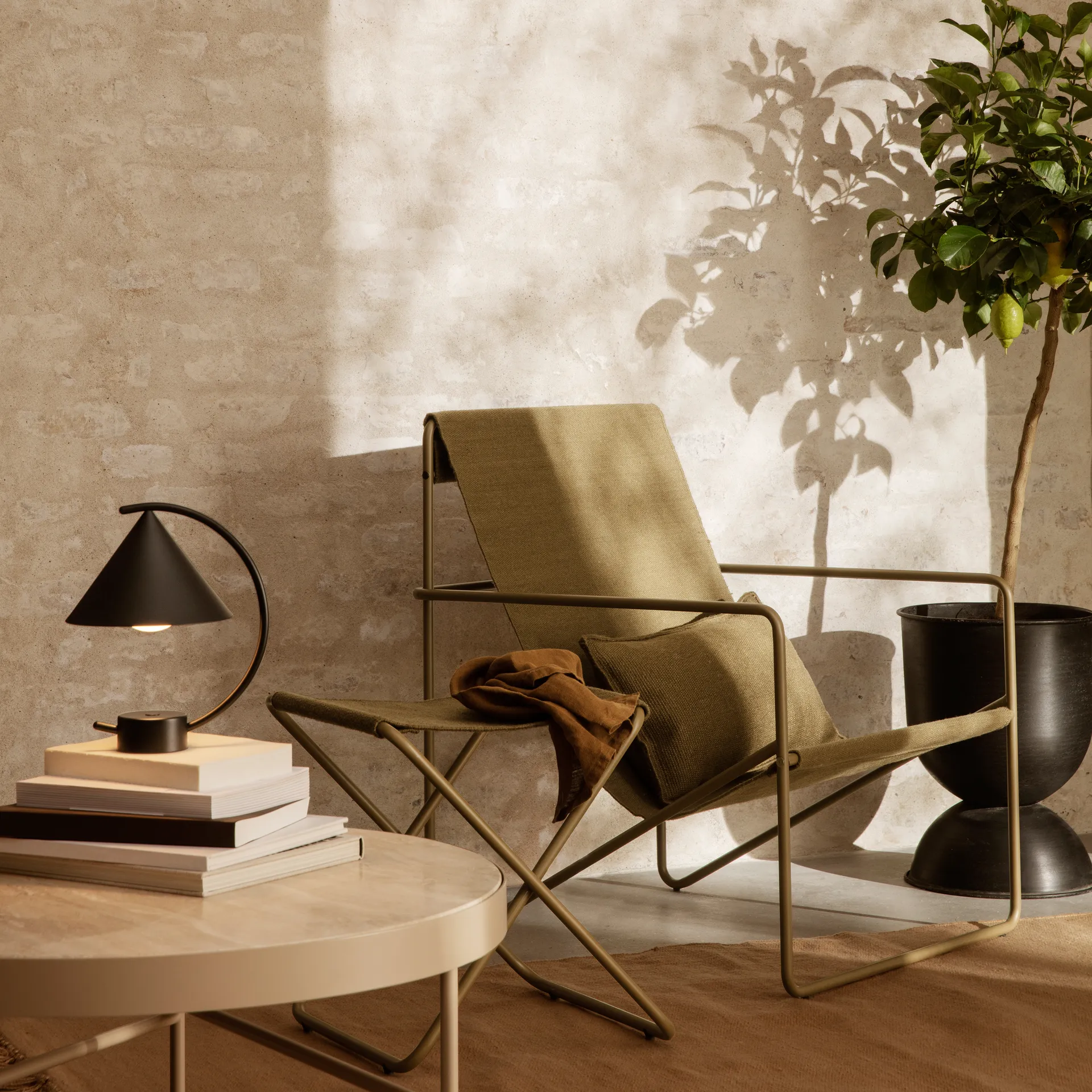 Hem gulvteppe medium 140x200 cm, Sand Ferm Living