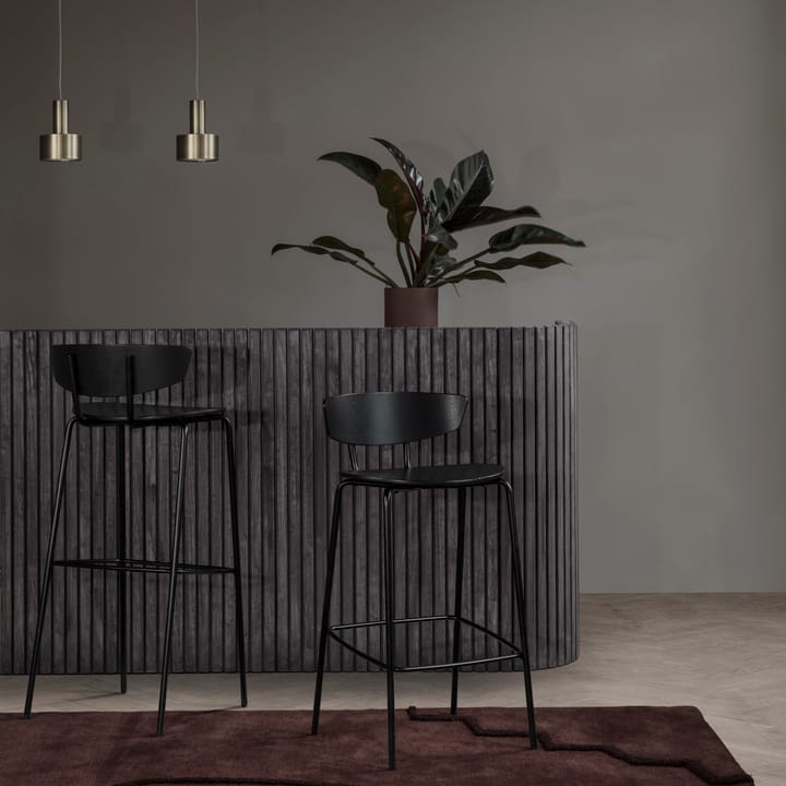 Herman barstol lav, svart Ferm Living