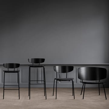Herman barstol lav - svart - Ferm Living