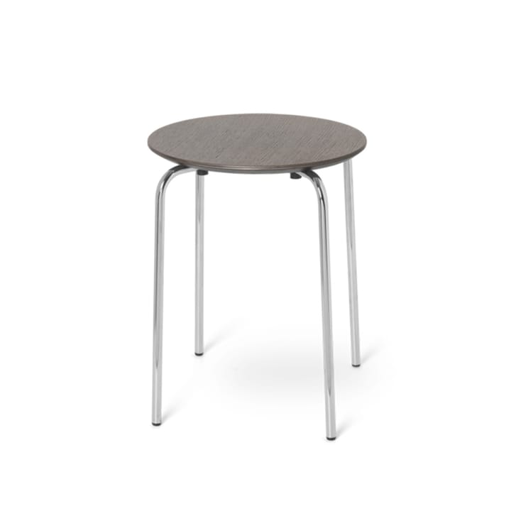 Herman fotskammel - Oak dark stained, sort stålstativ - ferm LIVING