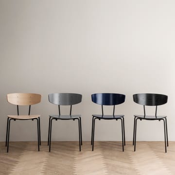 Herman stol - Black, svartlakkerte askeben - ferm LIVING