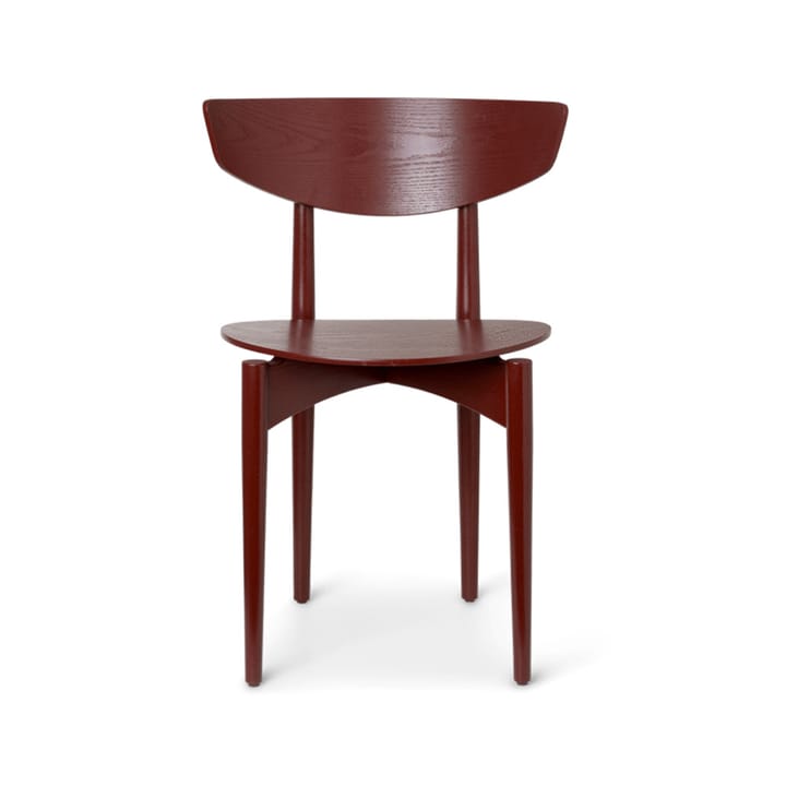 Herman stol - Red brown, rødbrune askeben - Ferm Living