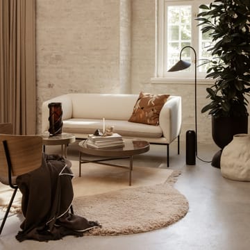 Herringbone pledd 120x180 cm - Dark coffee - Ferm Living