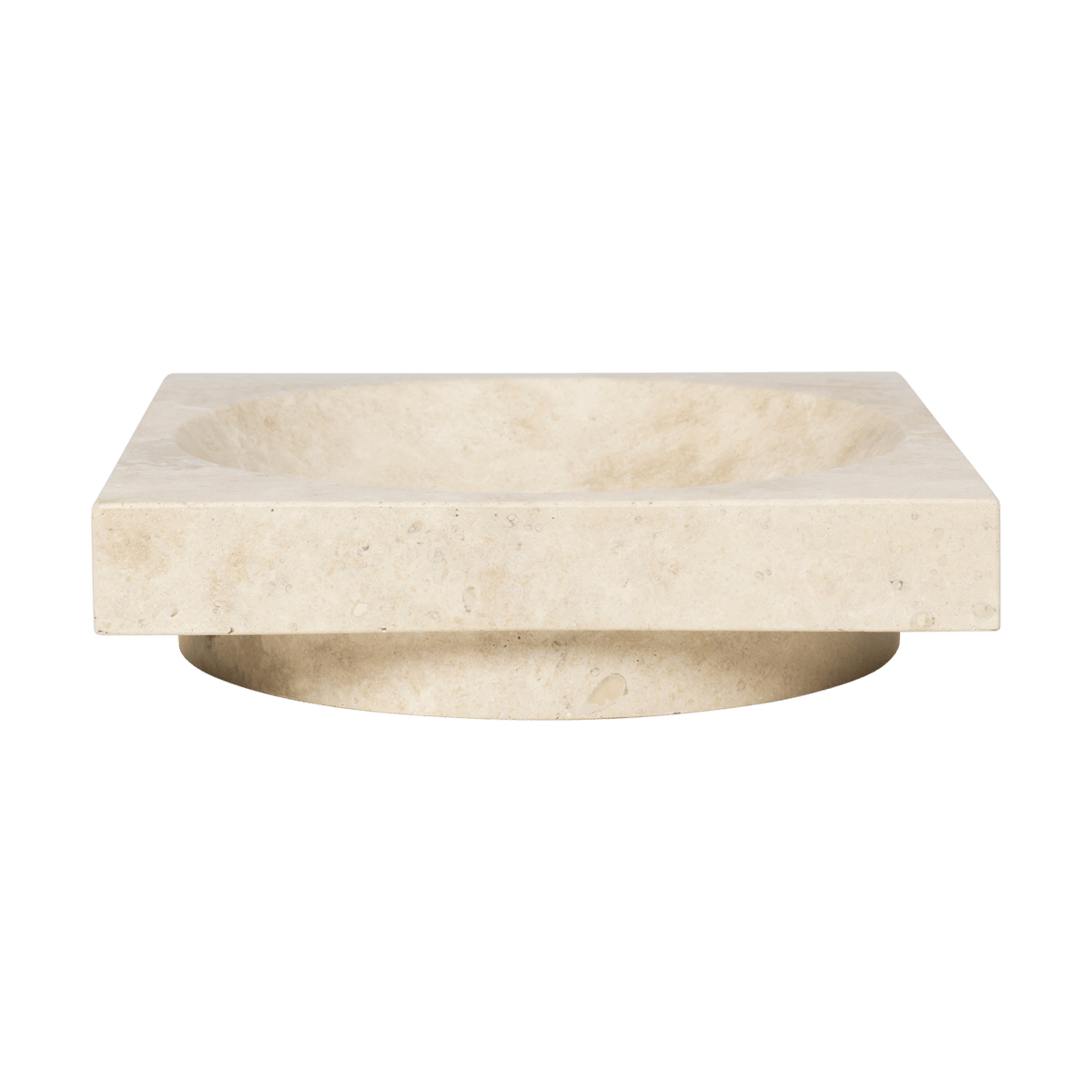 ferm LIVING - Hew Low Centrepiece Rett Travertine