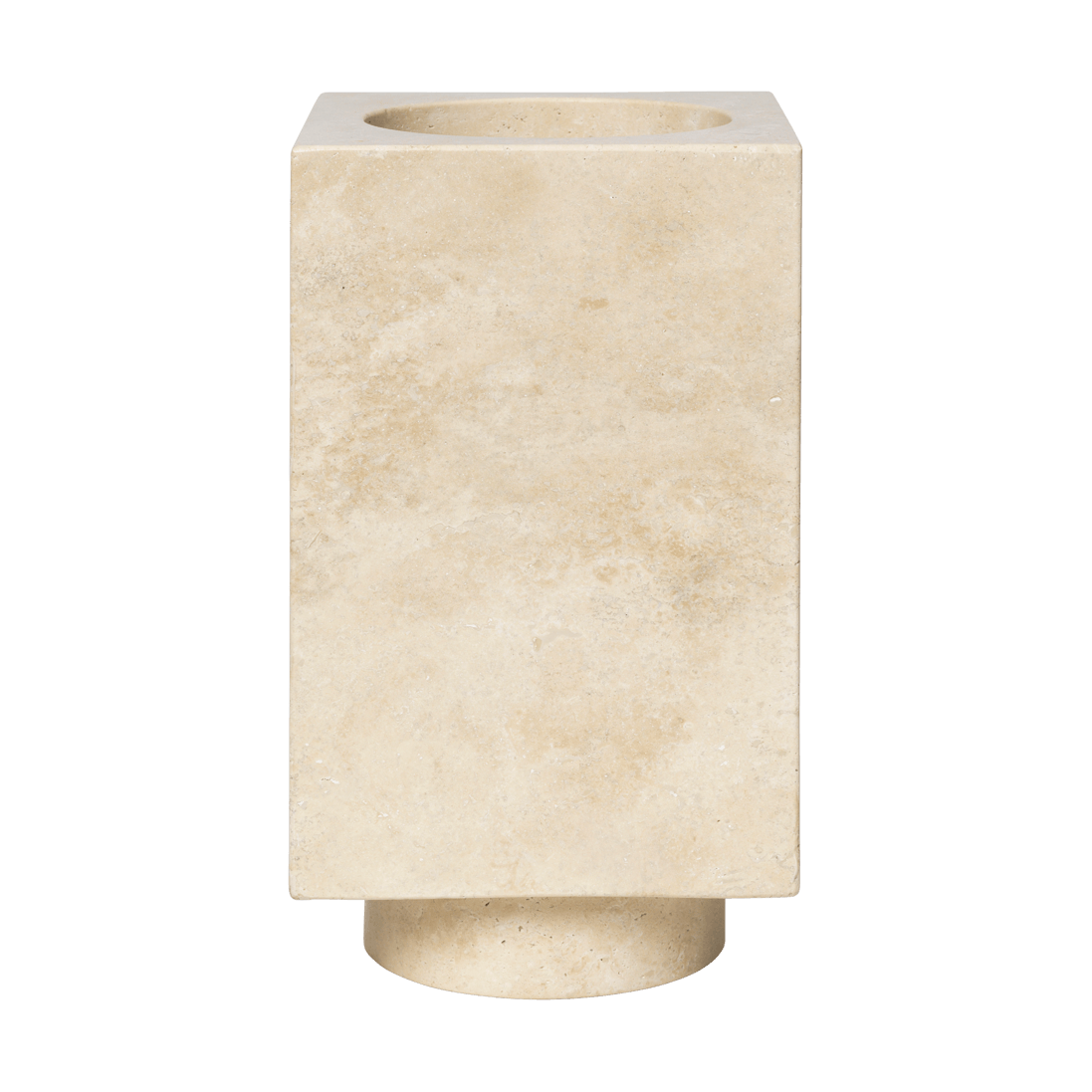 Bilde av Ferm Living Hew vase 21 cm Travertine