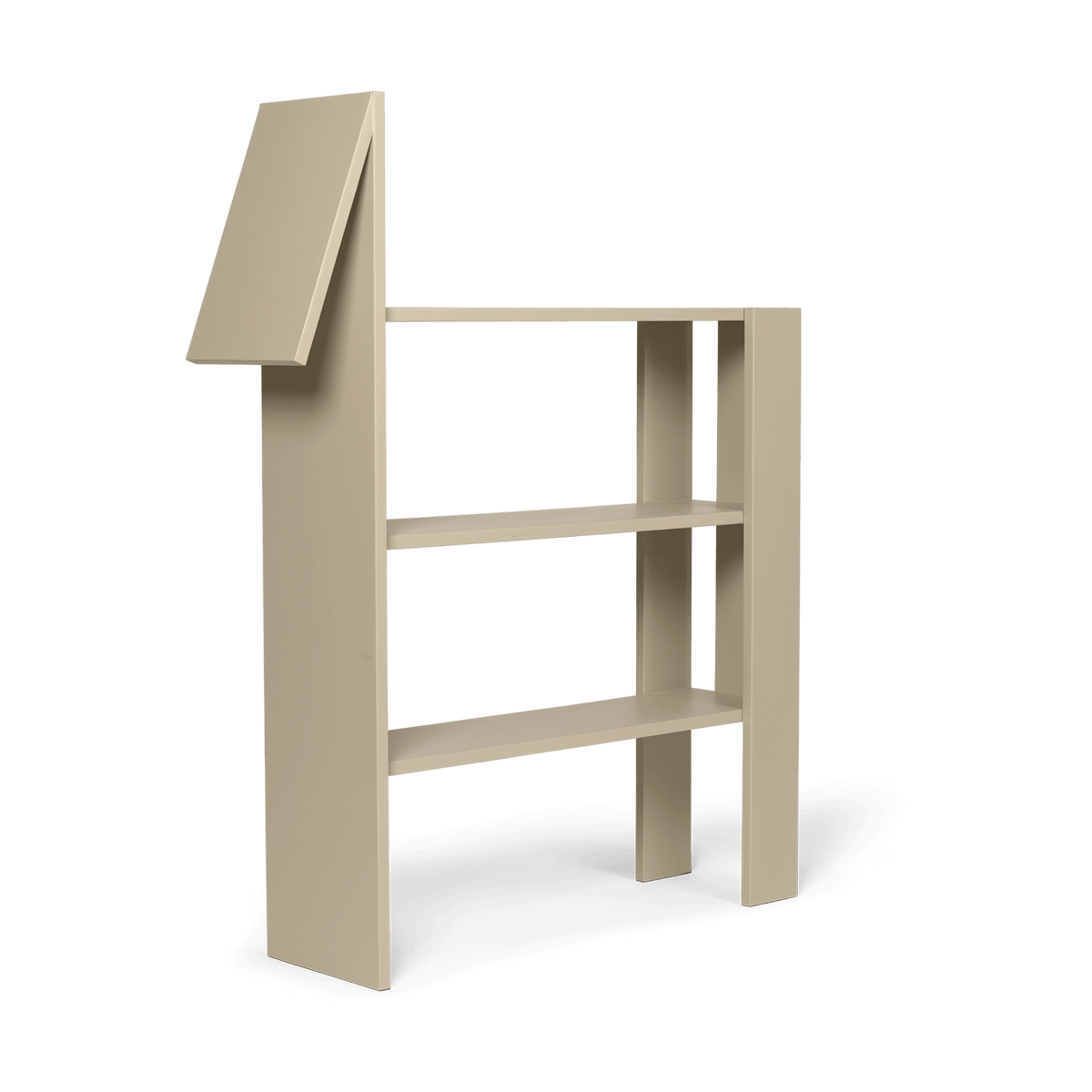 Ferm Living Horse bokhylle 91x111 cm Cashmere | Skandinavisk Design | Hyller & Hyllesystem | Beige