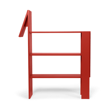 Horse bokhylle 91x111 cm - Poppy Red - Ferm Living