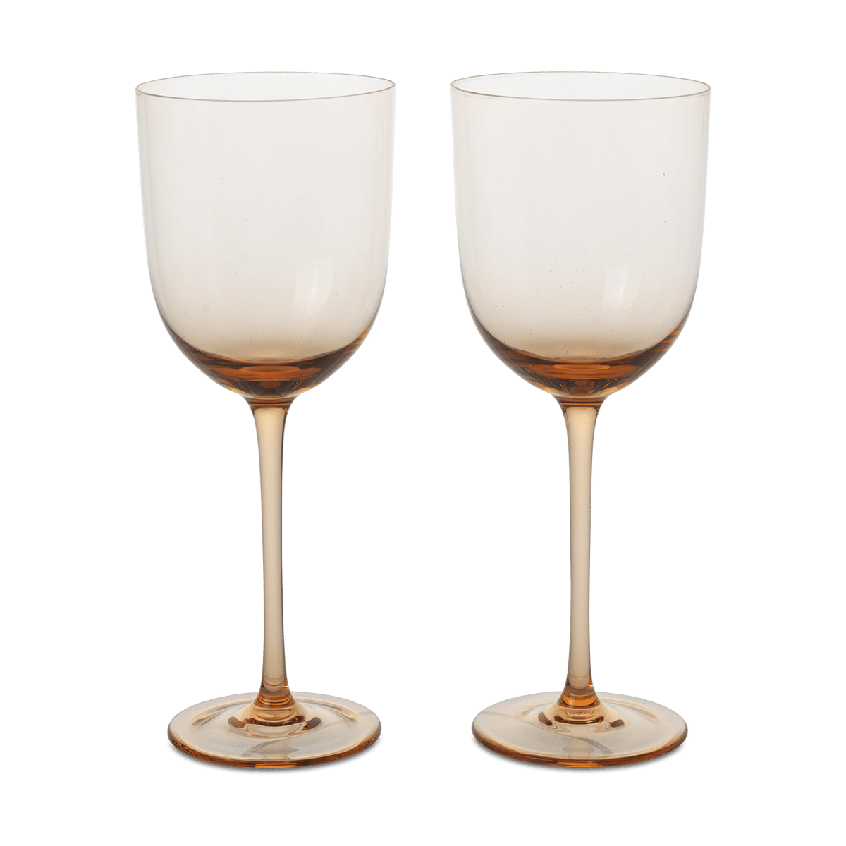 Ferm Living Host hvitvinsglass 30 cl 2-pakning Blush