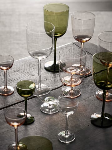 Host hvitvinsglass 30 cl 2-pakning - Moss Green - ferm LIVING