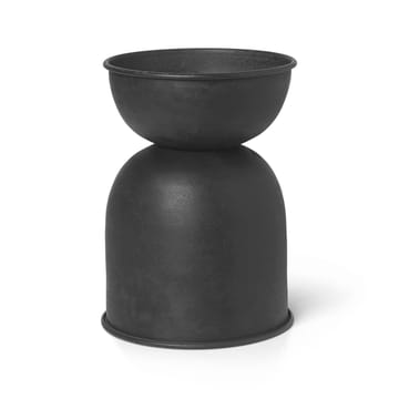Hourglass krukke extra small Ø21 cm - Svart-mørkegrå - Ferm Living